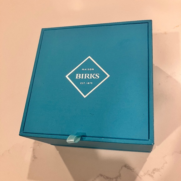 Birks bracelet presentation box with pouch - Picture 1 of 5